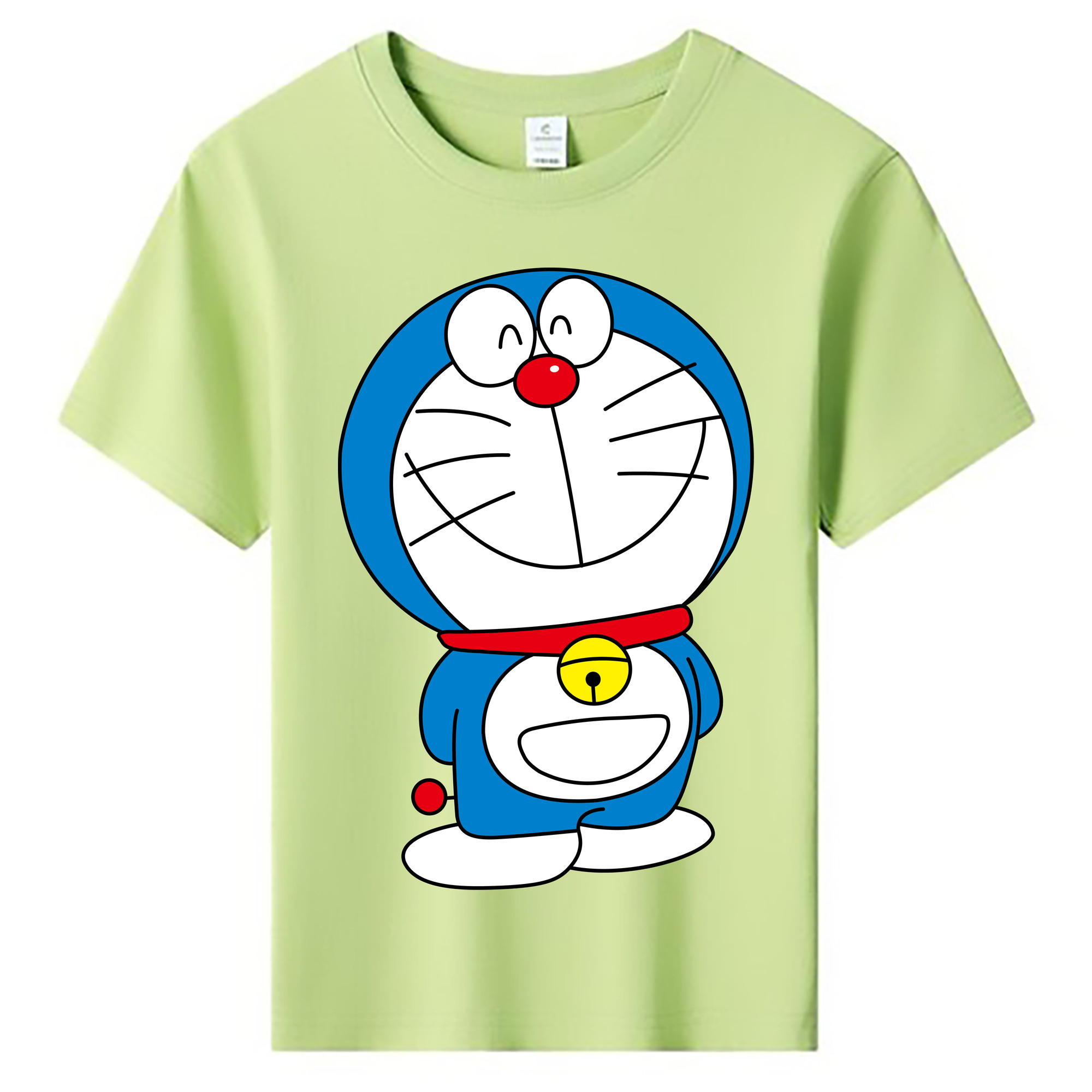 （画像用） ドラえもん Doraemon 綿100％キッズTシャツ（フロントプリント）